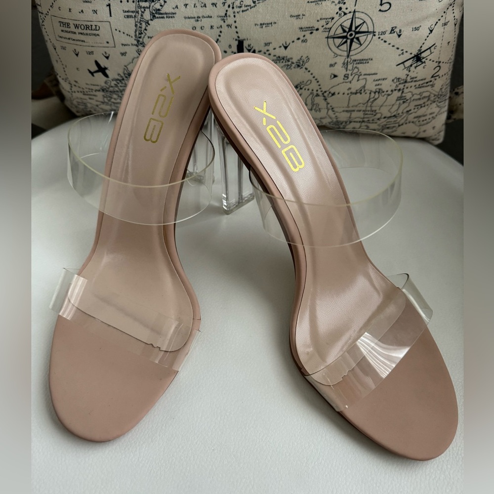 Clear Heels